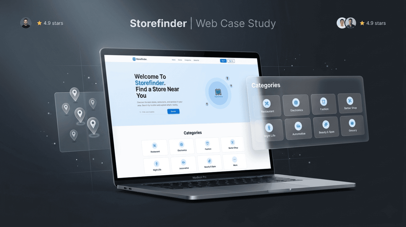 Store Finder project preview